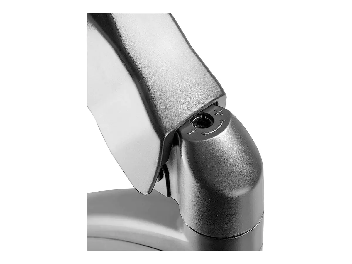 Lindy Befestigungskit (Gasfeder-Monitorarm für Tischmontage, Spannbefestigung für Tisch, Randhalterung) - für LCD-Display - Aluminium, PVC - Schwarz - Bildschirmgröße: 43.2-68.6 cm (17"-27") 40705