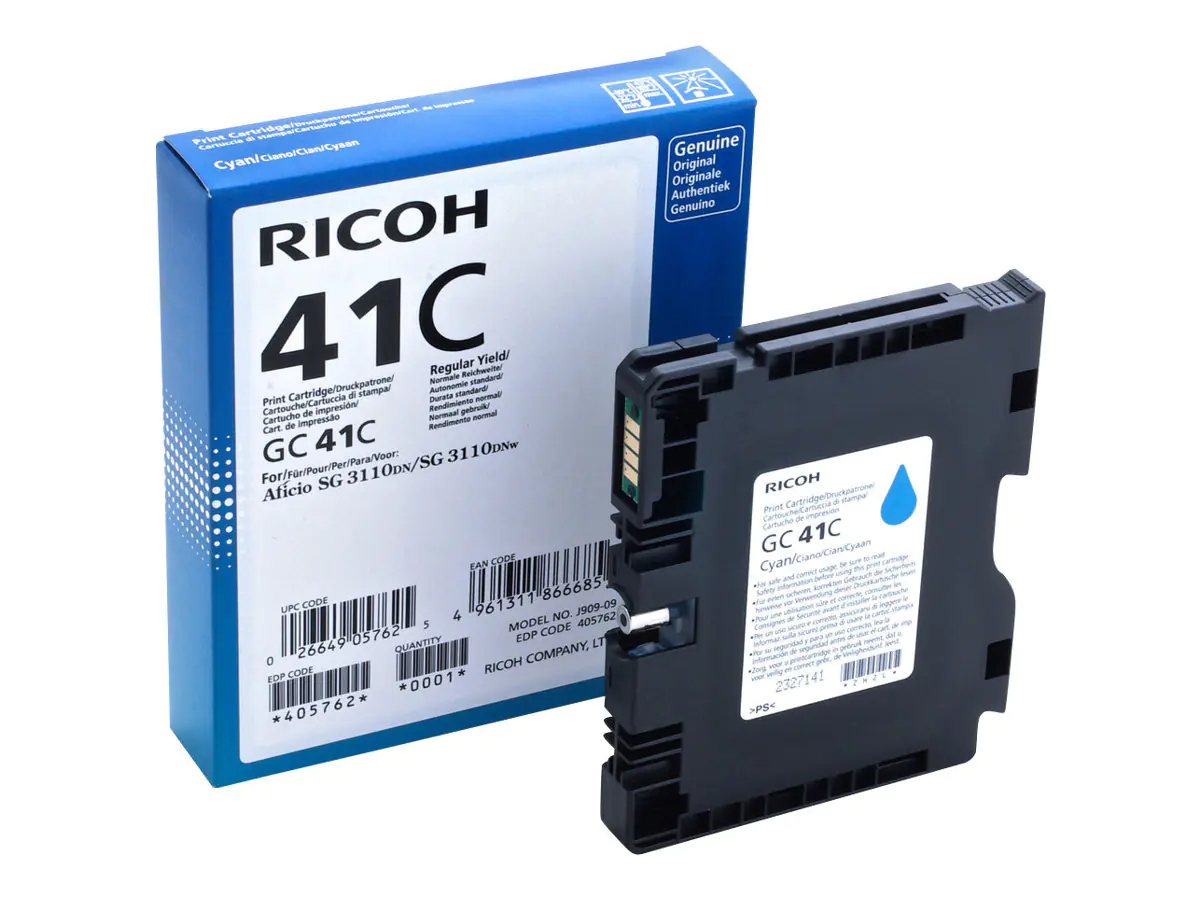 Ricoh Cyan - original - Tintenpatrone - für 405762