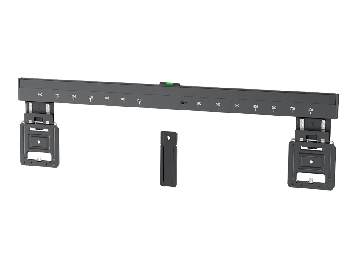 Wentronic Goobay Basic - Befestigungskit (Wandmontage) - Ultra Slim Fixed - für