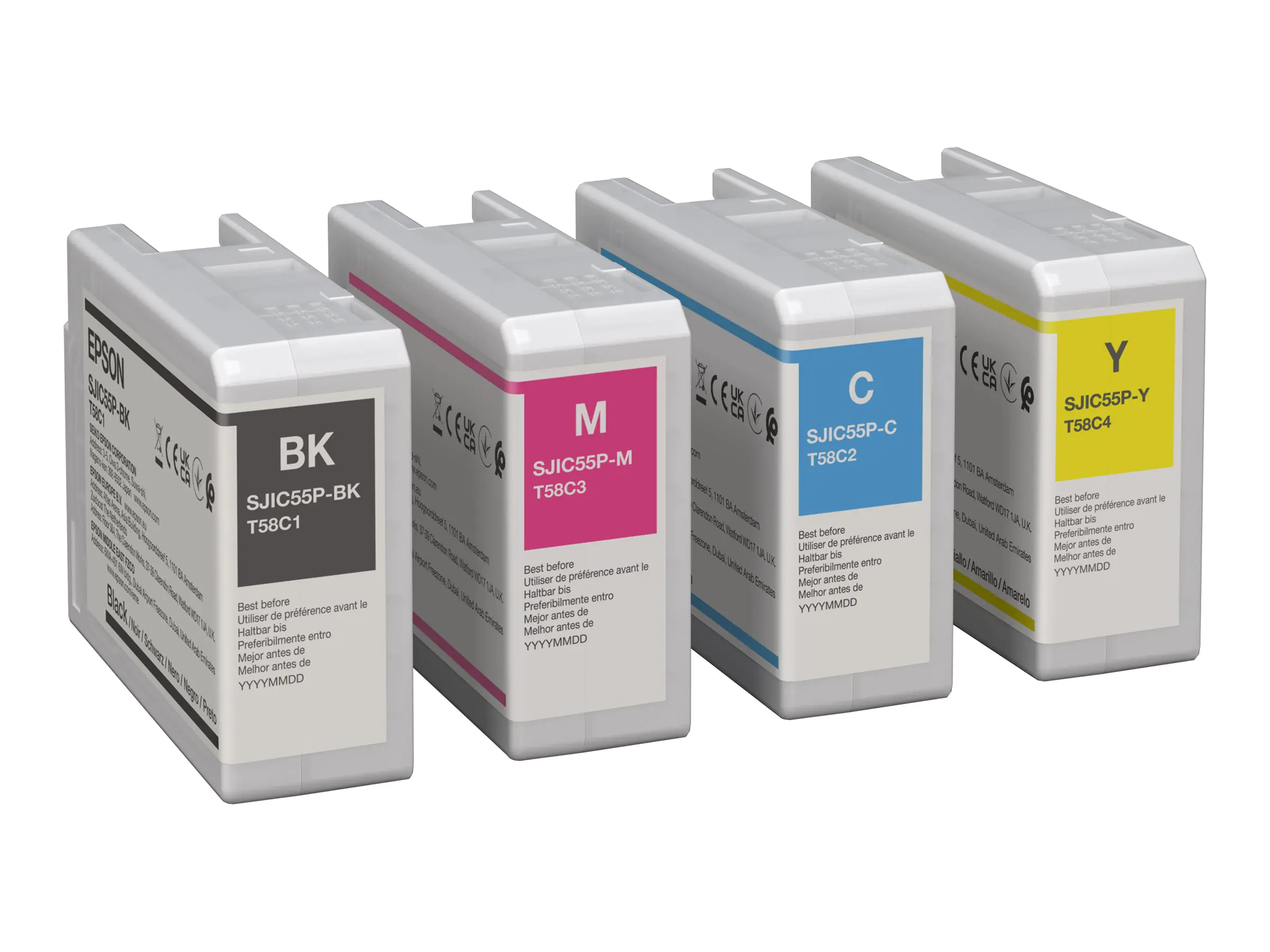 Epson T58C3 - 80 ml - Magenta - original - Tintenpatrone - für ColorWorks CW-D6000Pe