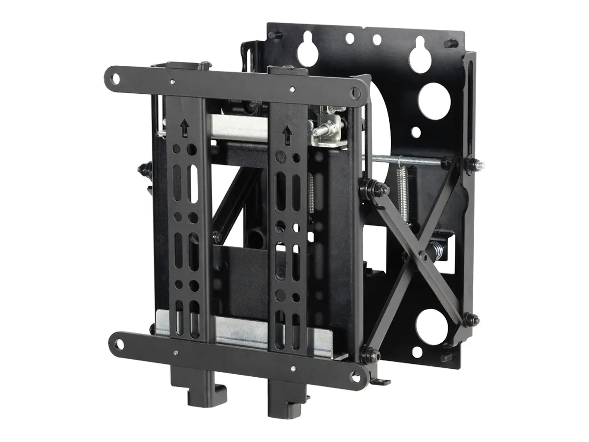 B-TECH Befestigungskit (Wandmontage) - Pop-out - für LCD-Display - flach, mit Mikroanpassung - Schw