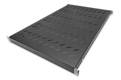 DIGITUS Fachboden mit variablen Befestigungsschienen zum Festeinbau in 483 mm (19")-Schränke DN-97649