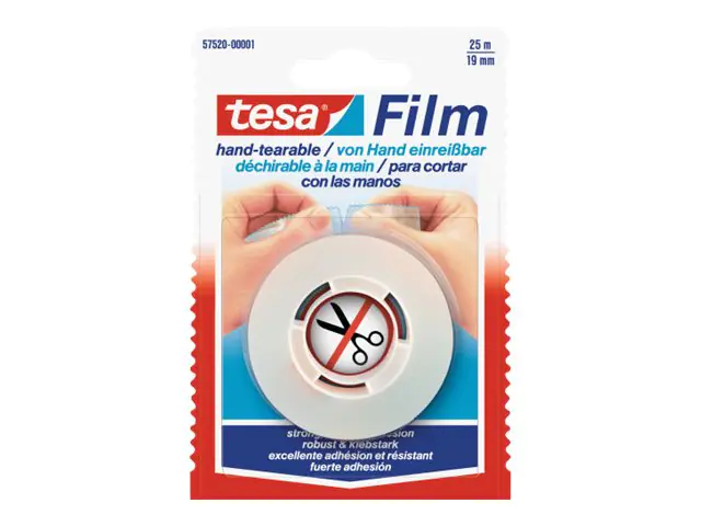 tesa Klebefilm 57520-00000 25mx19mm transparent
