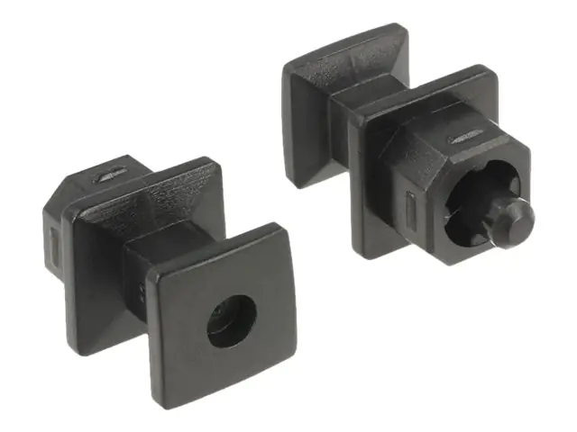 Delock - Schutzumschlag - Schwarz (Packung mit 10)