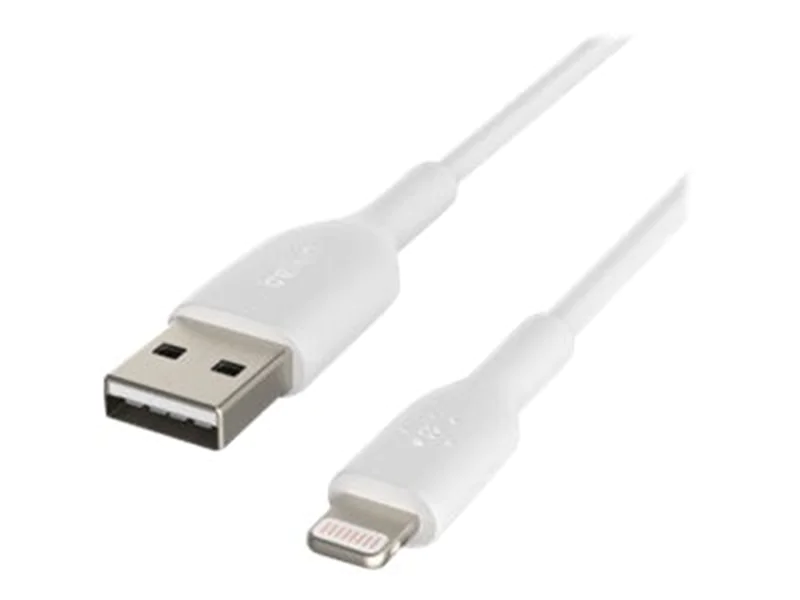 Belkin BOOST CHARGE - Lightning-Kabel - Lightning männlich zu USB männlich - 2 m - weiß Belkin BOOST CHARGE - Lightning-Kabel - Lightning männlich zu USB männlich - 2 m - weiß