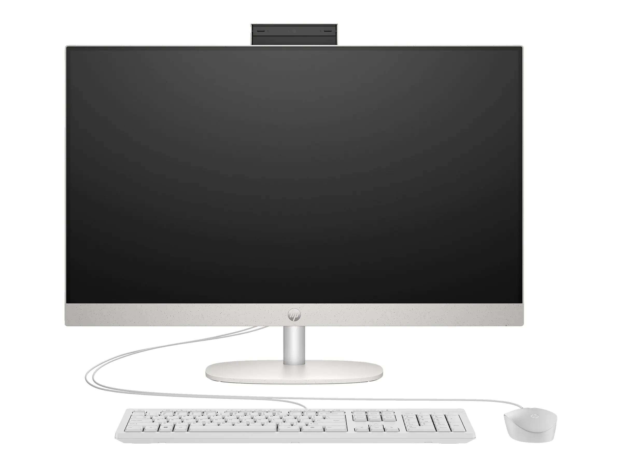 HP 27-cr0111ng - All-in-One (Komplettlösung) - Ryzen 3 7320U - RAM 8 GB - SSD 512 GB - NVMe - Radeon 610M - 1GbE, Bluetooth 5.3, Wi-Fi 6 - WLAN: 802.11a/b/g/n/ac/ax, Bluetooth 5.3 - FreeDOS - Monitor: LED 68.6 cm (27") A3HE7EA#ABD