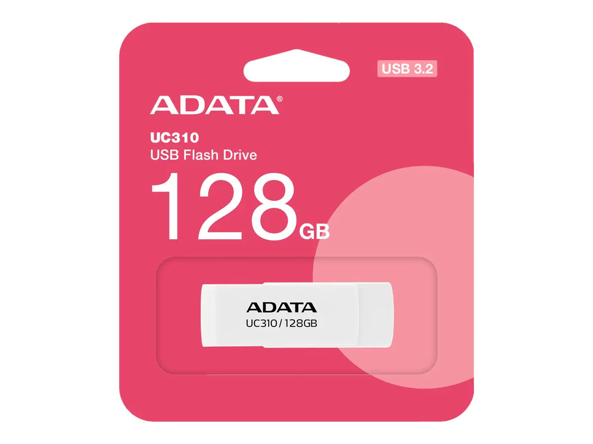 ADATA *UC310 128GB USB3.2 White