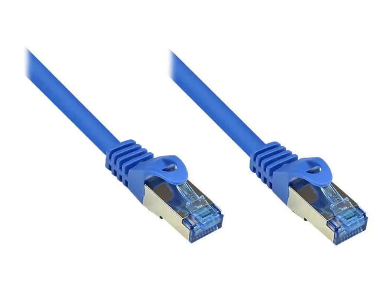 Good Connections - Patch-Kabel - RJ-45 (M) zu RJ-45 (M) - 5 m - SFTP, PiMF - CAT 6a - halogenfrei - Blau