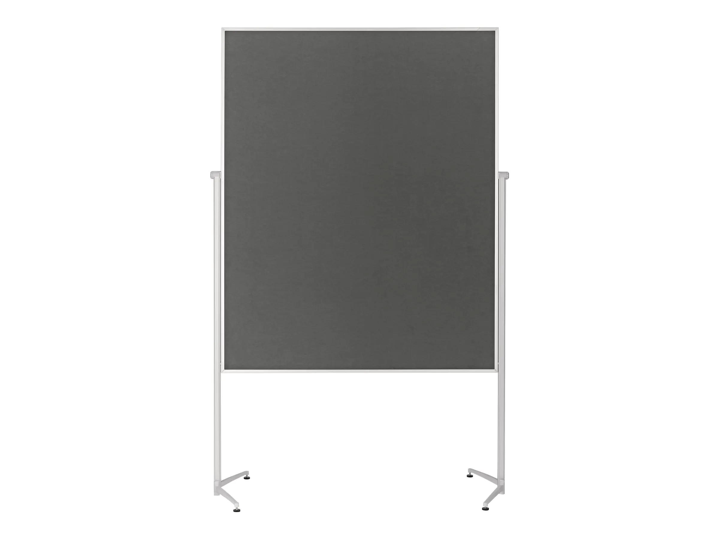 magnetoplan Moderationstafel 1151101 einteilig Filz grau