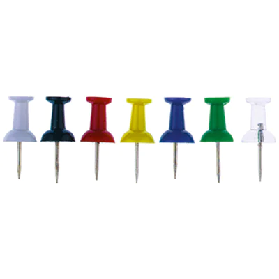 ALCO Pinnwandnadel 663-22 transparent 100 St./Pack. ALCO Pinnwandnadel 663-22 transparent 100 St./Pack.