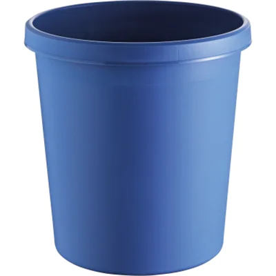 helit Papierkorb H6105834 18l rund Kunststoff blau helit Papierkorb H6105834 18l rund Kunststoff blau