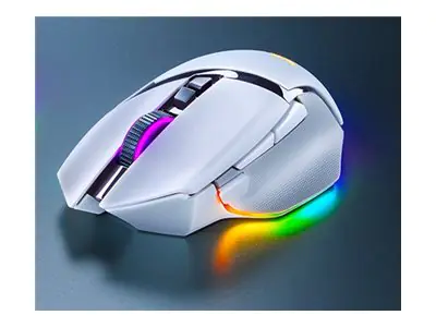 Razer Basilisk V3 pro - Maus - ergonomisch - Für Rechtshänder - optisch - 11 Tasten - kabelgebunden, kabellos - Bluetooth, 2.4 GHz - kabelloser Empfänger (USB) RZ01-04620200-R3G1