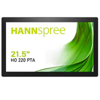 Hannspree HO220PTA - HO Series - LED-Monitor - 54.6 cm (21.5") - offener Rahmen - Touchscreen - 1920 x 1080 Full HD (1080p) @ 60 Hz - VA - 350 cd/m² - 3000:1 - 5 ms - HDMI, VGA, DisplayPort - Lautsprecher