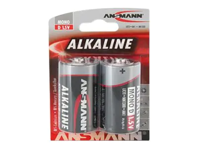 Ansmann RED LINE - Batterie 2 x D - Alkalisch 1514-0000