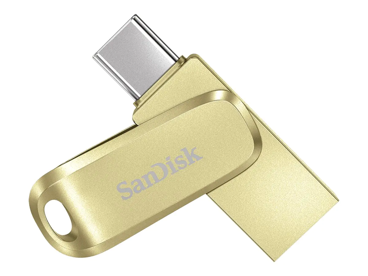 SanDisk Ultra Dual Drive Luxe - USB-Flash-Laufwerk - 256 GB - USB 3.1 Gen 1 / USB-C - Silber SanDisk Ultra Dual Drive Luxe - USB-Flash-Laufwerk - 256 GB - USB 3.1 Gen 1 / USB-C - Silber