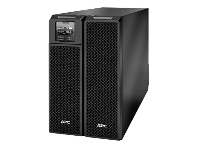 APC Smart-UPS SRT 8000VA - USV (in Rack montierbar/extern) - Wechselstrom 230 V - 8000 Watt - 8000 VA - Ethernet 10/100, USB - Ausgangsanschlüsse: 14 - 6U - Schwarz