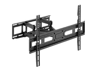 equip - Halterung - Voll beweglich - für LCD-Display / Curved LCD-Display - stainless steel, Kunststoff - Schwarz - Bildschirmgröße: 94-203 cm (37"-80") - Wandmontage