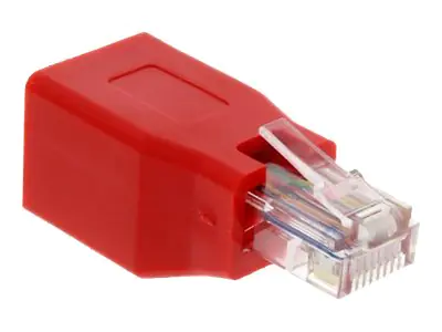 InLine - Crossover-Adapter - RJ-45 (W) zu RJ-45 (M) - ungeschirmt - CAT 5