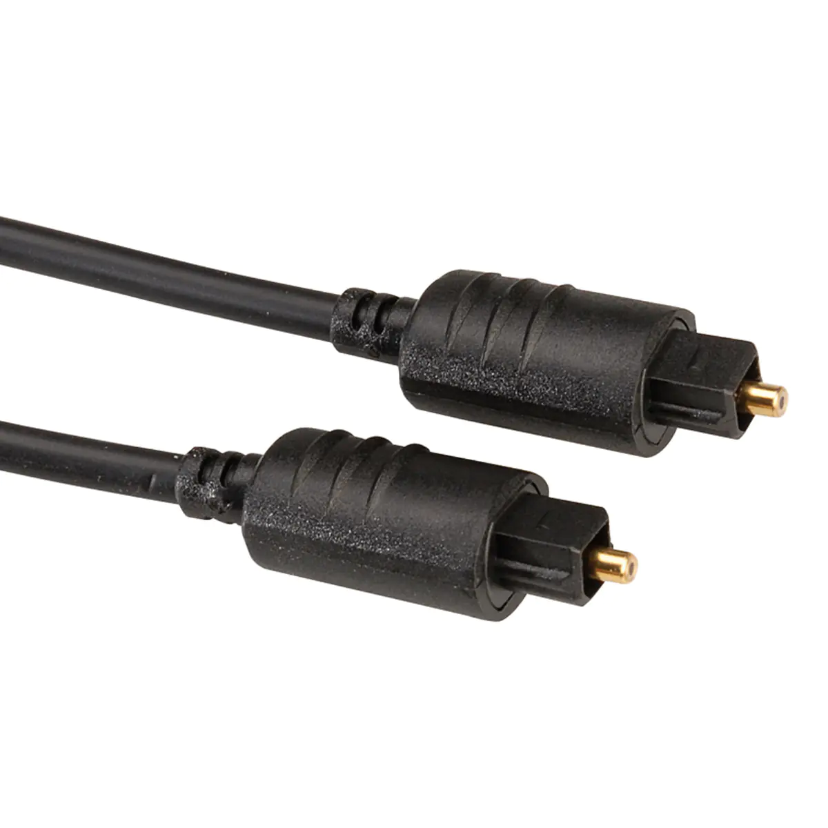 Secomp VALUE - Digitales Audio-Kabel (optisch) - TOSLINK männlich zu TOSLINK männlich - 1 m - Schwarz