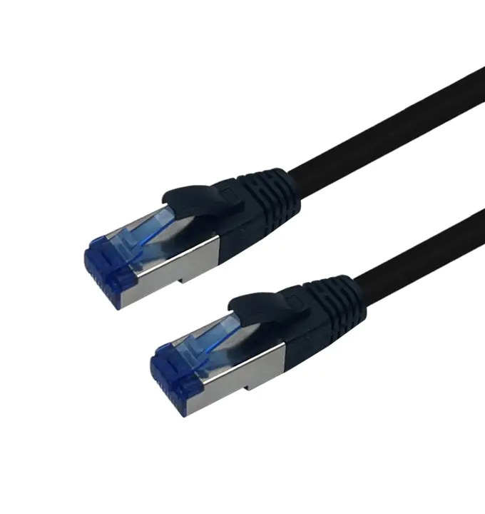 Bayko Outdoor Patchkabel S/FTP Cat 6a, schwarz, 1m Bayko Outdoor Patchkabel S/FTP Cat 6a, schwarz, 1m