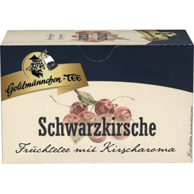 Goldmännchen Tee 4482 Schwarzkirsche 20 St./Pack. Goldmännchen Tee 4482 Schwarzkirsche 20 St./Pack.
