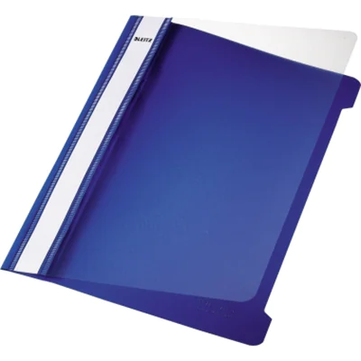 Leitz Schnellhefter Standard DIN A5 PVC-Hartfolie blau Leitz Schnellhefter Standard DIN A5 PVC-Hartfolie blau