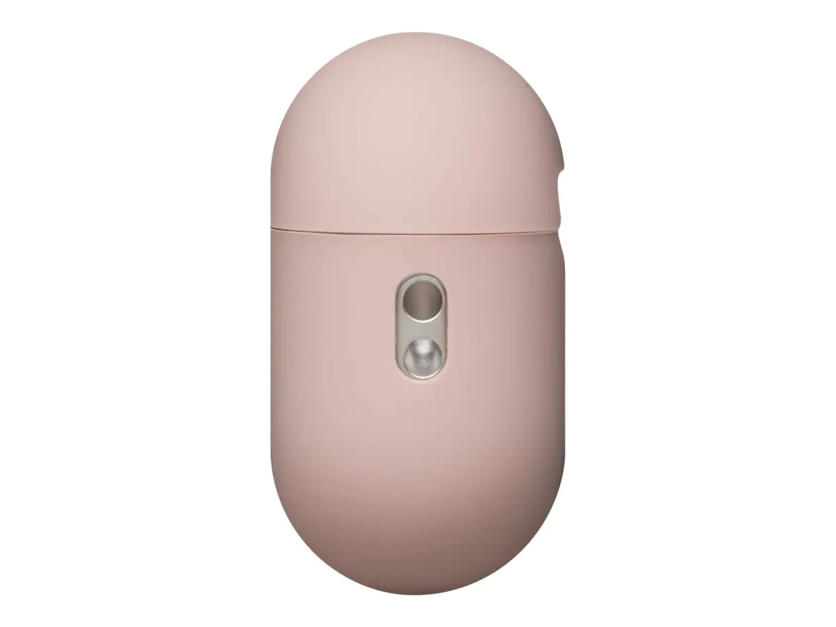 dbramante1928 Costa Rica - Tasche für kabellose Ohrhörer - recycelter Kunststoff, Silikon - rosa sandfarben - für Apple AirPods Pro (2. Generation) CRAPPISA1723