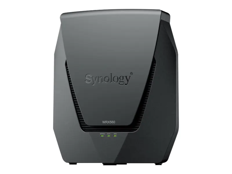 Synology WRX560 - Wireless Router - Netz 4-Port-Switch - 1GbE, 2.5GbE - WAN-Ports: 2 - Wi-Fi 6