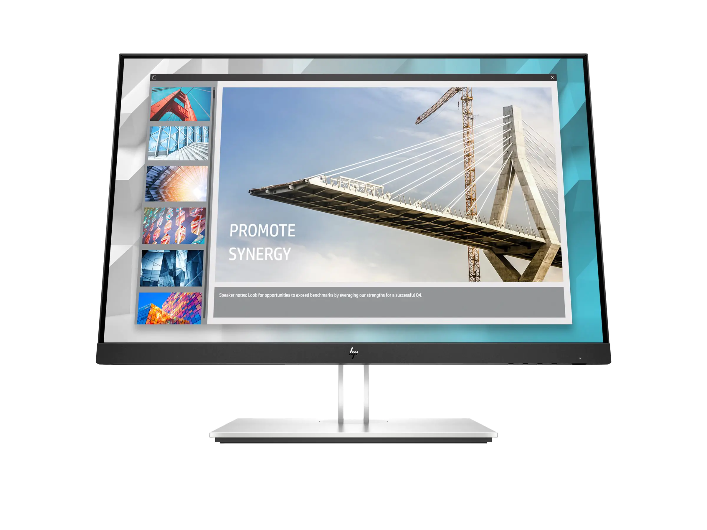 HP E24i G4 - E-Series - LED-Monitor - 61 cm (24") - 1920 x 1200 WUXGA @ 60 Hz - IPS - 250 cd/m² - 1000:1 - 5 ms - HDMI, VGA, DisplayPort - Schwarz - für HP 250 G9; Elite 600 G9, 800 G9; EliteBook 830 G6; Pro 260 G9, 290 G9; ZBook Firefly 14 G9