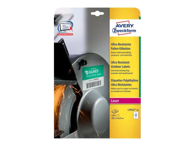 Avery Zweckform Folienetikett L7913-10 99,1x42,3mm 120 St./Pack.