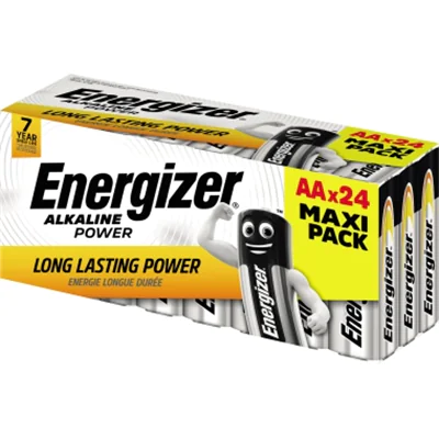 Energizer® Batterie Alkaline Power AA/Mignon LR6 Alkaline 1,5V 24 St./Pack.