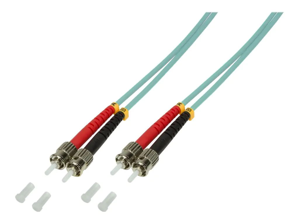 LogiLink Patch-Kabel - ST multi-mode (M) zu ST multi-mode (M)
