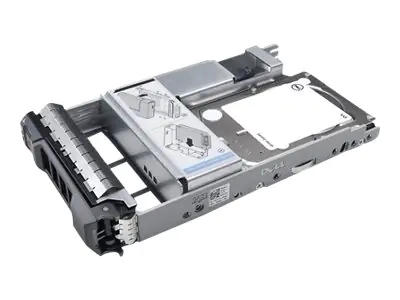 Dell - Festplatte - 1.2 TB - Hot-Swap - 2.5" (6.4 cm) (in 8,9 cm Träger) (in 3,5 Zoll Träger) - SAS 12Gb/s - 10000 rpm - für PowerEdge T330 (3.5"), T430 (3.5"), T630 (3.5"); PowerVault MD1400 (3.5")