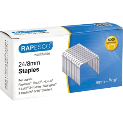 Rapesco Heftklammern S24807Z3 24/8mm 5.000 St./Pack. Rapesco Heftklammern S24807Z3 24/8mm 5.000 St./Pack.