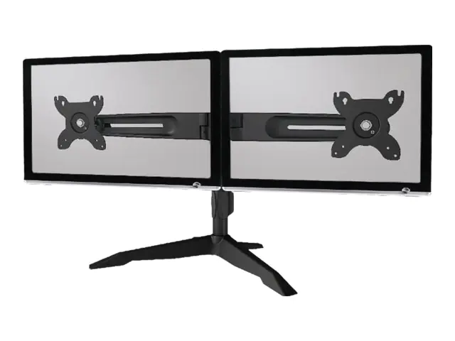 Aavara - Aufstellung - für 2 LCD-Displays - Stahl, Aluminiumlegierung - Bildschirmgröße: 38.1-61 cm (15"-24") - Schreibtisch-Ständer