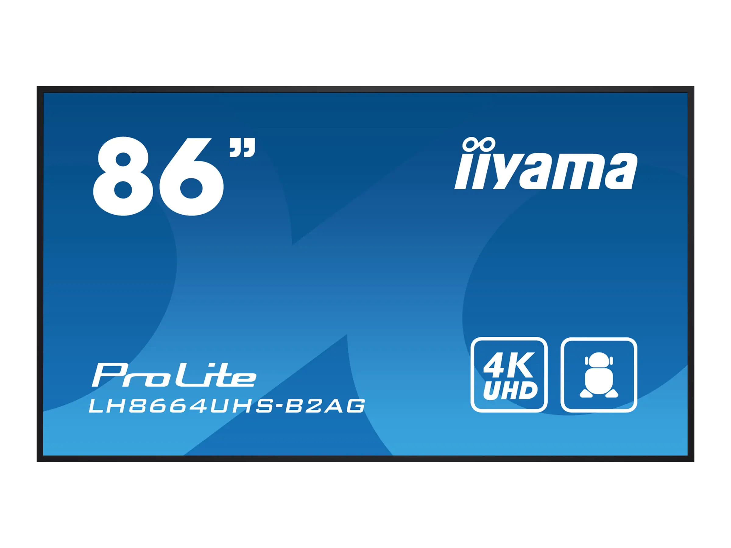 Iiyama 86W LCD 4K UHD IPS - Flachbildschirm (TFT/LCD)