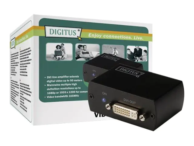DIGITUS DS-54901 - Repeater - Kombinierter 29 PIN DVI DS-54901