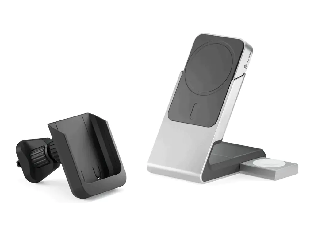 Alogic Matrix+ Wireless 3-in-1 Ladestation MagSafe+ Vent Mount