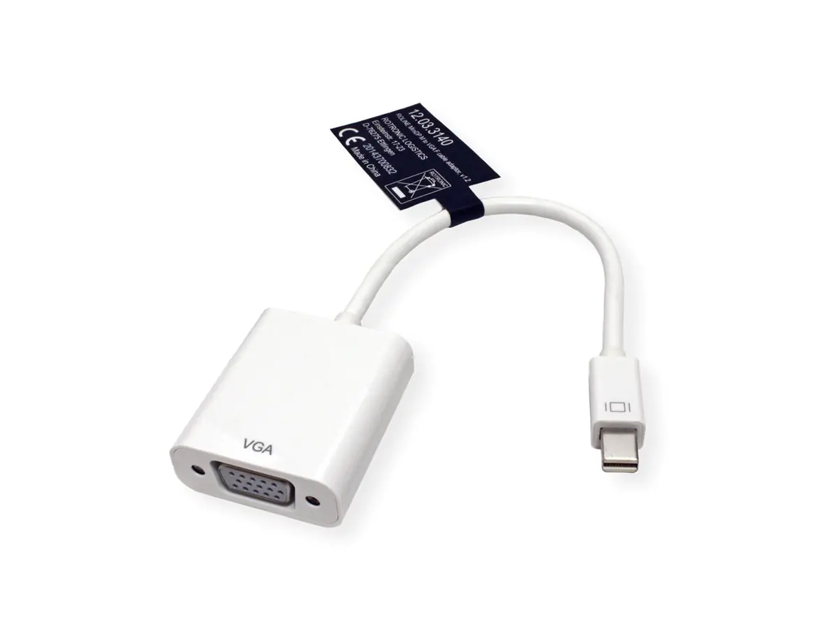 Roline - Videokonverter - DisplayPort - VGA - weiß
