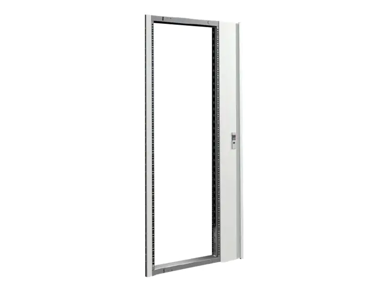 Rittal VX - Rack-Rahmen mit Scharnier - Vorderseite - RAL 7035 - 35U - 48.3 cm (19")