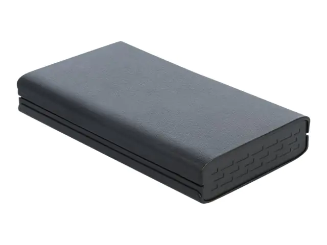 Delock External Enclosure for 3.5" SATA HDD with SuperSpeed USB (USB 3.1 Gen 1) - Speichergehäuse - 3.5" (8.9 cm) - SATA 6Gb/s - USB 3.1 (Gen 1) - Schwarz