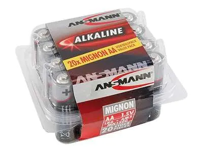 Ansmann Batterie AA Mignon LR6 1,5V 20er Pack Alkaline 5015548