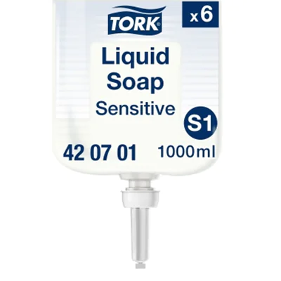 Tork Flüssigseife 420701 extra mild 1l 6 St./Pack. Tork Flüssigseife 420701 extra mild 1l 6 St./Pack.