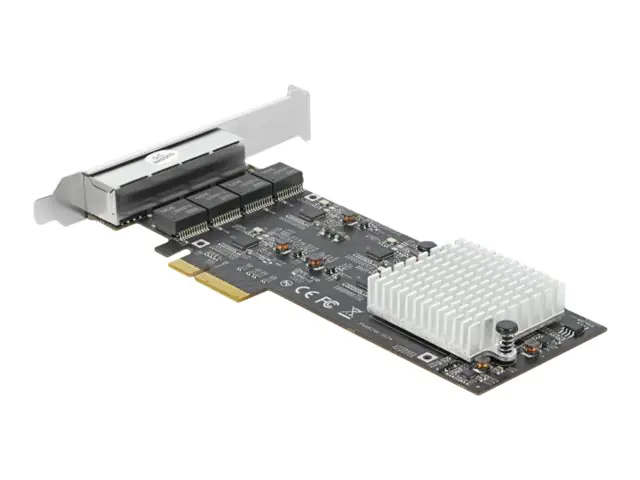 Delock Netzwerkadapter - PCIe 2.1 x4 - 10M/100M/1G/2,5 89192