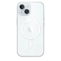 Apple - Hintere Abdeckung für Mobiltelefon - kompatibel mit MagSafe - Polycarbonat - klar - für iPhone 15