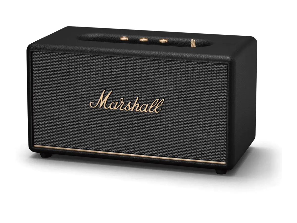 Marshall Stanmore III - Lautsprecher - kabellos - Bluetooth - App-gesteuert - 80 Watt - zweiweg - Schwarz