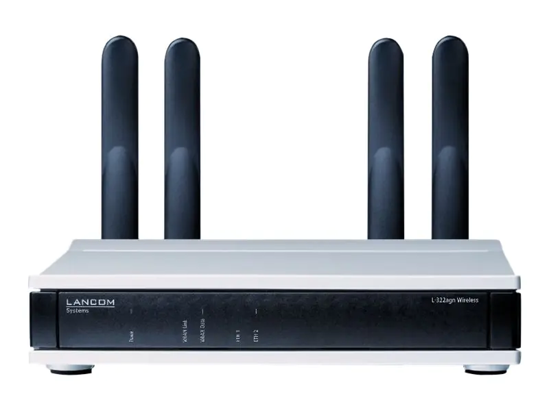 Lancom Wireless L-322agn - Funkbasisstation - Wi-Fi - Dualband (Packung mit 10)