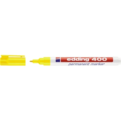 edding Permanentmarker 400 4-400005 1mm nachfüllbar Rundspitze gelb edding Permanentmarker 400 4-400005 1mm nachfüllbar Rundspitze gelb