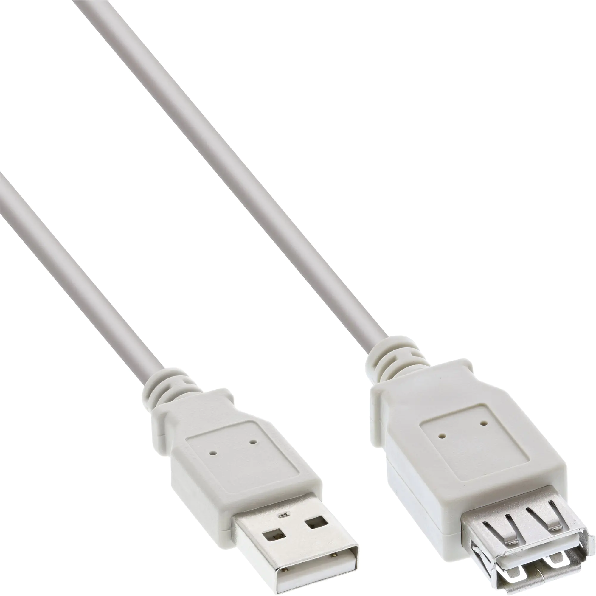 InLine - USB-Verlängerungskabel - USB (M) zu USB (W) - 5 m - beige InLine - USB-Verlängerungskabel - USB (M) zu USB (W) - 5 m - beige