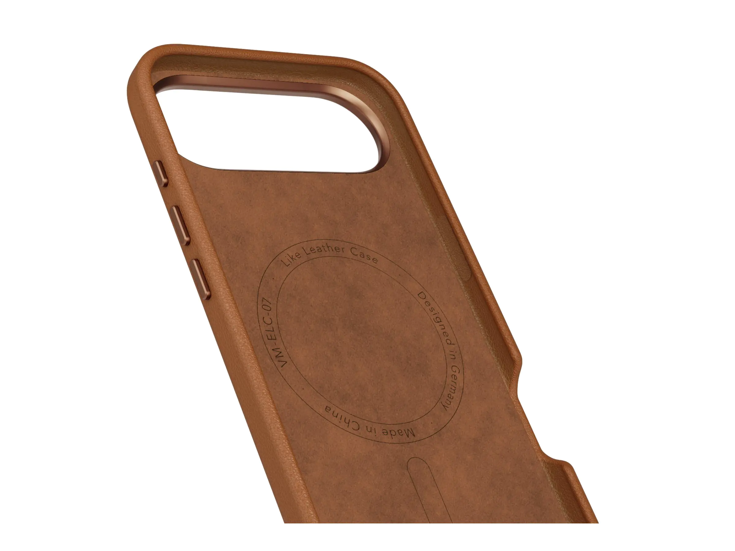 Vonmählen Kunstleder-Case für iPhone 17 Air braun
